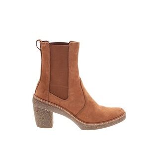 Brown Leather Ankle Boots